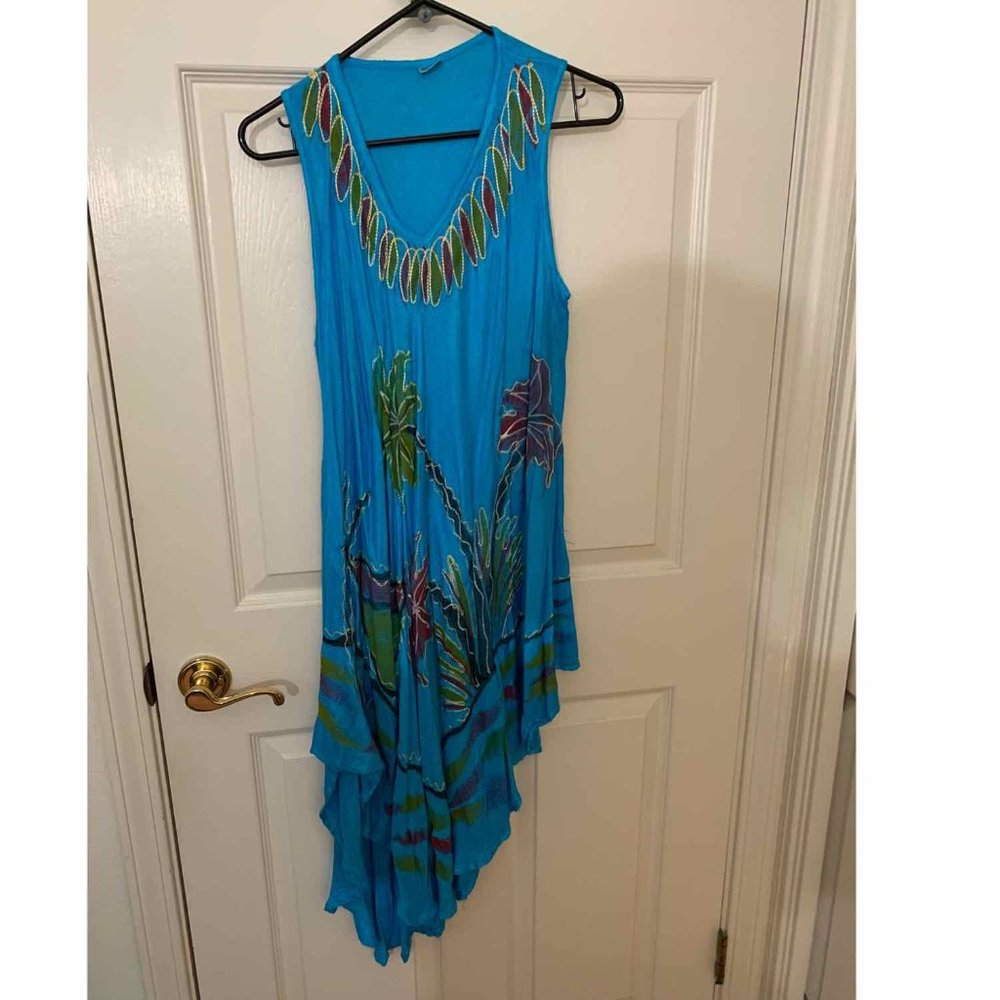 Vintage Tropical Dress